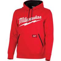 Midweight Pullover Hoodie with Milwaukee&reg; Logo, Men's, Small, Red Air Extreme Inc.