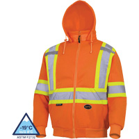 6924 Hoodie, Small, High Visibility Orange Air Extreme Inc.