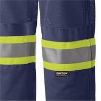 6003P Traffic Safety Pants, Polyester, X-Small, Navy Blue Air Extreme Inc.