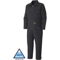 520A Quilted Duck Coveralls, Men's, Black, Size Small Air Extreme Inc.