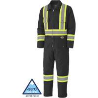 5539BKA Quilted Duck Coveralls, Small, Black Air Extreme Inc.
