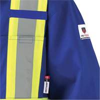 7706 FR-Tech&reg; Flame-Resistant Coverall with Leg Zippers, Size 36, Royal Blue, 9.7 cal/cm² Air Extreme Inc.