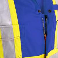 7706T FR-Tech&reg; Flame-Resistant Coverall with Leg Zippers, Size 40 (Tall), Royal Blue, 9.7 cal/cm² Air Extreme Inc.