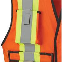 7732 FR-Tech&reg; Flame-Resistant Arc Surveyor's Vest, Small, High Visibility Orange, 9.7 cal/cm² Air Extreme Inc.