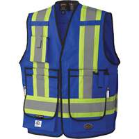 7733 FR-Tech&reg; Flame-Resistant Arc Surveyor's Vest, Small, Royal Blue, 9.7 cal/cm² Air Extreme Inc.