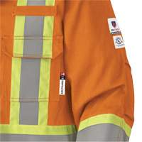 5533 Manteau de s&eacute;curit&eacute; ignifuge, Petit, Orange haute visibilit&eacute;, 58 cal/cm² Air Extreme Inc.