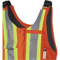 5534A Flame-Resistant Quilted Safety Overalls, Small, Orange Air Extreme Inc.