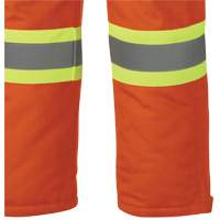5534A Flame-Resistant Quilted Safety Overalls, Small, Orange Air Extreme Inc.