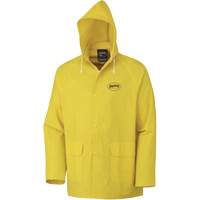 577J Rain Jacket, Polyester/PVC, Small, Yellow Air Extreme Inc.
