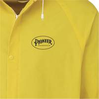 577J Rain Jacket, Polyester/PVC, Small, Yellow Air Extreme Inc.