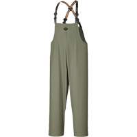 D7020 Dry King&reg; Stretch Bib Pants, X-Small, Polyurethane, Green Air Extreme Inc.