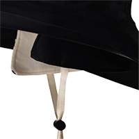 D5050 Black Dry King&reg; Offshore Traditional Sou'wester Hat, Small, Black, Rubber Air Extreme Inc.