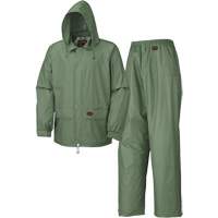 583 Rain Suit, Polyester/PVC, Small, Green Air Extreme Inc.