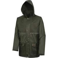 D8120J Nailhead Ripstop Tree Planter Hooded Jacket, Polyester/PVC, X-Small, Green Air Extreme Inc.