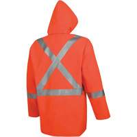 576J High-Visibility FR Rain Jacket, Small, High Visibility Orange Air Extreme Inc.