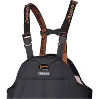 5895BK Flame-Resistant Waterproof Stretch Bib Pants, X-Small, Black Air Extreme Inc.