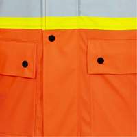 5892PKT High-Visibility FR Waterproof Safety Jacket, X-Small, High Visibility Orange Air Extreme Inc.