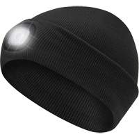 5678 Knit Toque with LED Headlight, Fleece Lining, One Size, Black Air Extreme Inc.