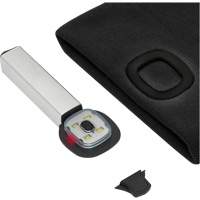 5678 Knit Toque with LED Headlight, Fleece Lining, One Size, Black Air Extreme Inc.