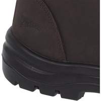 1028 Bottes de travail 8" marron, Cuir, Embout Acier, Taille 10 Air Extreme Inc.
