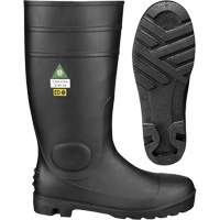 1022 Safety Boots, PVC, Steel Toe, Size 10, Puncture Resistant Sole Air Extreme Inc.