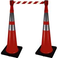 2308 Capuchon pour c&ocirc;ne de signalisation avec ruban de 10' pour barricade Air Extreme Inc.
