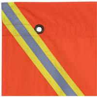 353 Drapeau avec bande r&eacute;fl&eacute;chissante, Polyester Air Extreme Inc.