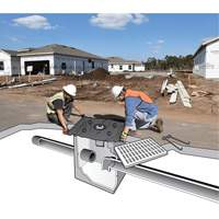 Bac de r&eacute;tention grande capacit&eacute; Ultra-Drain Guard, Huile & s&eacute;diments, 60" lo x 60" la Air Extreme Inc.
