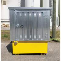 Couvercle rigide en acier Ultra-IBC, 71,1" lo x 83,1" la x 66,3" h, Capacit&eacute; de charge 5640 lb Air Extreme Inc.