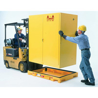 Double Drum Ultra-Safety Cabinet Bladder System, 63" lo x 38,5" la x 6,3" h, Capacit&eacute; de charge 3000 lb Air Extreme Inc.