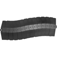 Medium Ultra-Sidewinder Cable Protection System avec capuchons, 33" x 9,8" x 1,4", 260 lb (0,13 tonnes) Air Extreme Inc.