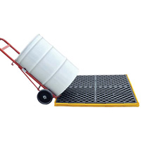 4-Drum Flexible Ultra-Spill Deck&reg;, 22 US gal. Spill Capacity, 48" x 48" x 2.5" Air Extreme Inc.