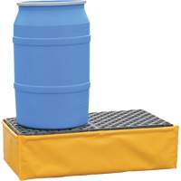 Ultra-Spill Pallet flexible, 2 barils, Capacit&eacute; de d&eacute;versement 66 gal. US, 48" x 24" x 14" Air Extreme Inc.