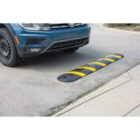 Speed Bump Kit, Rubber, 4' L x 11" W x 2" H Air Extreme Inc.