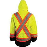 7-in-1 Jacket, Polyester, High Visibility Orange, Small Air Extreme Inc.