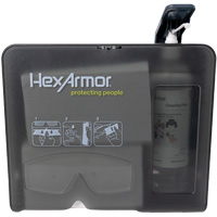 Station murale de nettoyage de lunettes, M&eacute;tal, 11,8" lo x 10,4" h Air Extreme Inc.