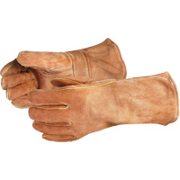 Endura&reg; 505BS Deluxe Brown Welding Gloves, Split Cowhide, Size Large Air Extreme Inc.