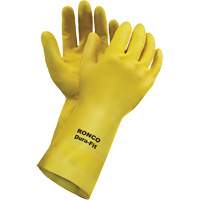 Dura-Fit Reusable Gloves, Size Small/7, 12" L, Latex, Flock-Lined Inner Lining, 20-mil Air Extreme Inc.