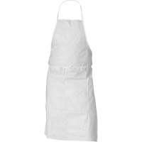 KleenGuard A10 Apron, Polyethylene, White, 28" W x 36" L Air Extreme Inc.