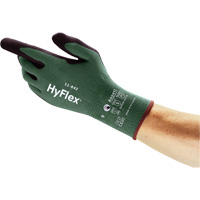 Gants polyvalents &eacute;coresponsables HyFlex 11-842, 5, R&ecirc;vetement Mousse de nitrile, Calibre 15, Enveloppe en Nylon Air Extreme Inc.