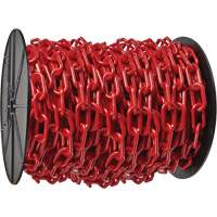 Heavy-Duty Plastic Safety Chain, Red Air Extreme Inc.