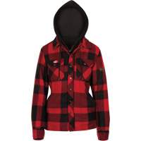 415RBW Quilted Hooded Shirt, Women's, X-Small, Multi-Colour Air Extreme Inc.