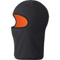 5502 Reversible 1-Hole Balaclava, Micro Fleece, Black/High-Visibility Orange Air Extreme Inc.