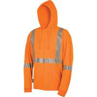 6964 Bird's-Eye Safety Hoodie, Small, High Visibility Orange Air Extreme Inc.