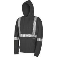 6966 Bird's-Eye Safety Hoodie, Small, Black Air Extreme Inc.