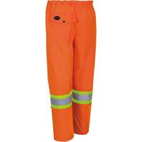 5586 450D Waterproof Safety Pants, Polyester/Polyurethane, 4X-Large, High Visibility Lime-Yellow Air Extreme Inc.