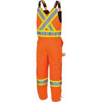 5040 Waterpoof Quilted Safety Overalls, Polyester, Small, High Visibility Orange Air Extreme Inc.