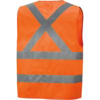 6885 High-Visibility Tricot Safety Vest, High Visibility Orange, Small, Polyester Air Extreme Inc.