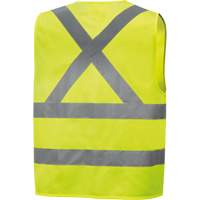 6886 High-Visibility Tricot Safety Vest, High Visibility Lime-Yellow, Small, Polyester Air Extreme Inc.