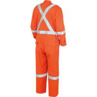 7708A "The Rock" FR-Tech&reg; High Visibility FR/Arc Rated Coveralls, Size 36, High Visibility Orange, 10 cal/cm² Air Extreme Inc.